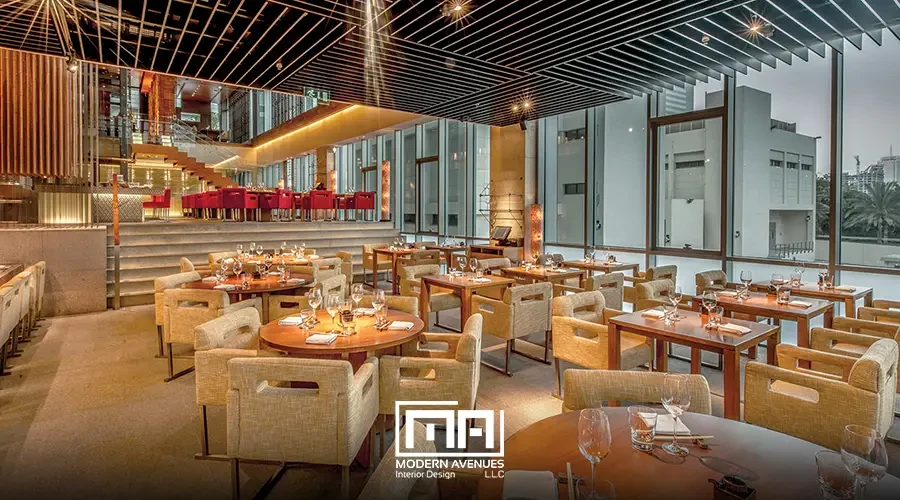 ديكورات مطاعم بسيطه image