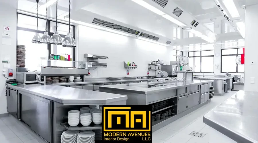 تصميم مطبخ المستشفى​ image