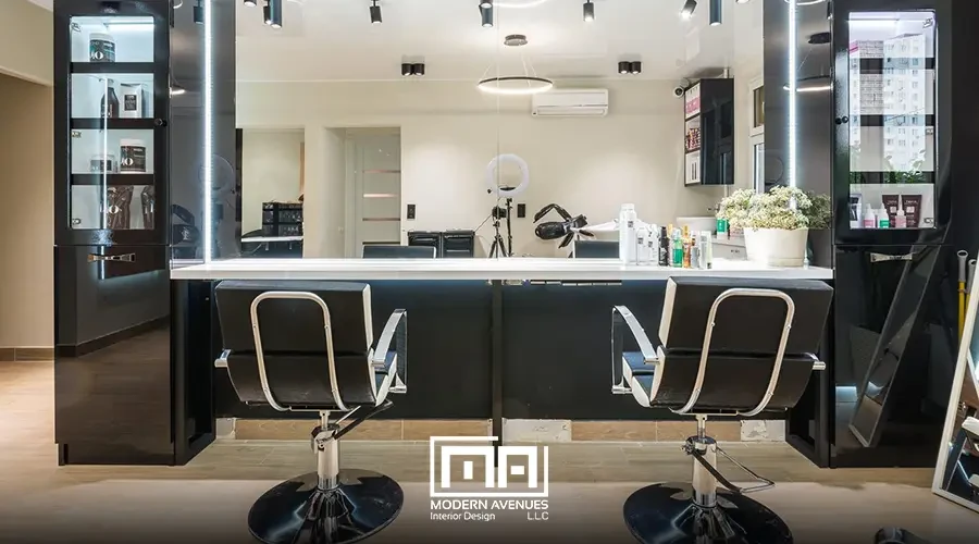 تصميم محلات حلاقه image